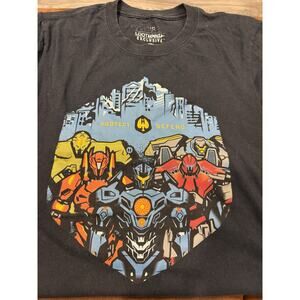 Pacific Rim Uprising Protect Defend T-Shirt Sm Short Sleeve Loot Wear Exclusive